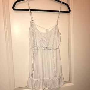 White Lace Tank